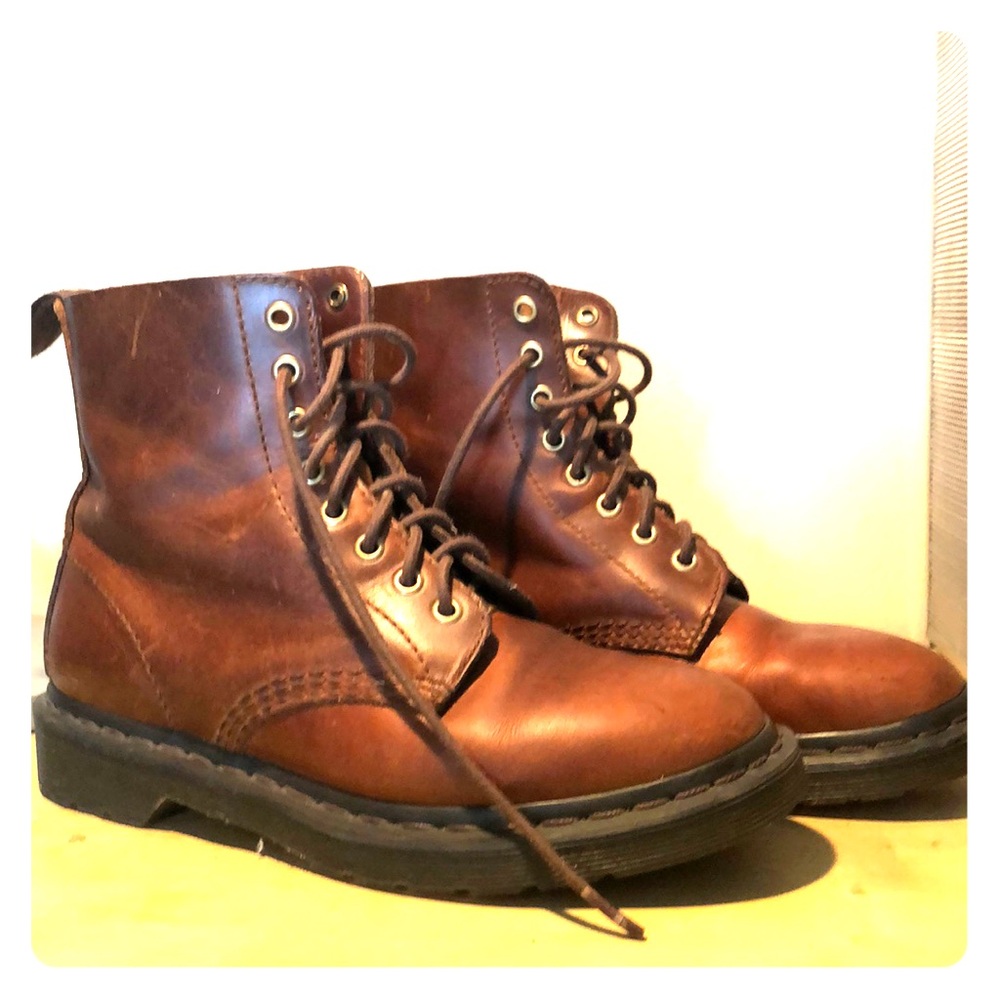 Rare limited edition Dr. Martens in brown